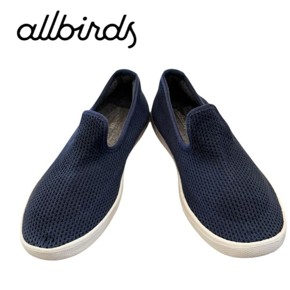 Allbirds Women's Tree Loungers Kauri Marine Blue Slip-on Shoes Sneakers 8